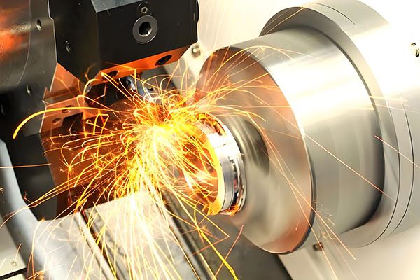 CNC lathe turning