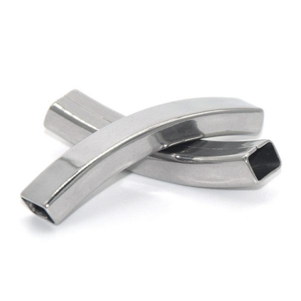 Square bending tube