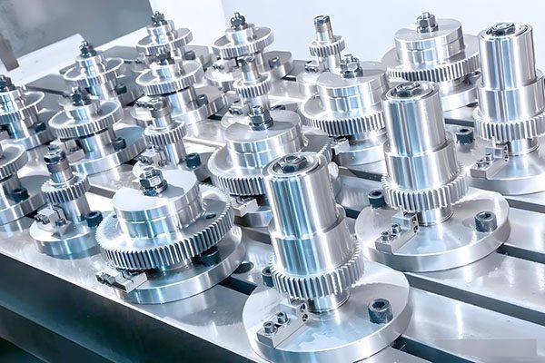 CNC machined spare parts process flow