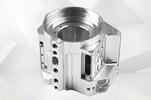 Precision CNC machining milling services in action – milling a complex metal part