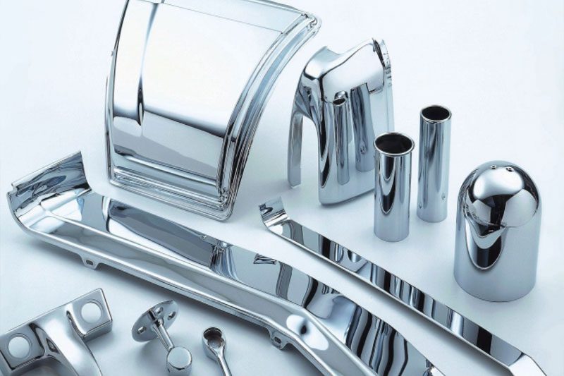 Electroplated sheet metal parts