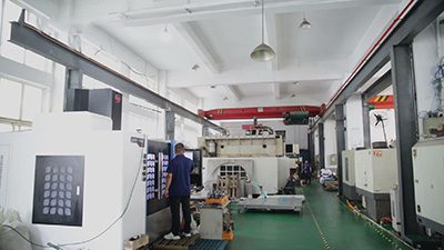 CNC machining workshop