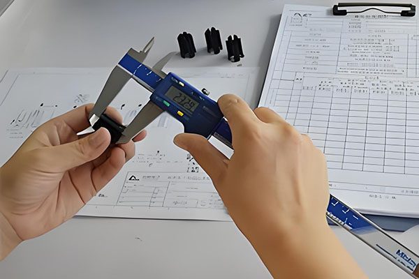 Quality inspection of injection molded parts