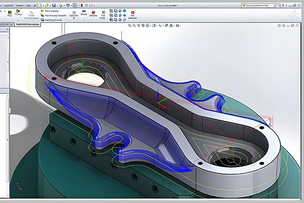 CAD CAM Software in Spare Parts CNC: Digital Process & Service