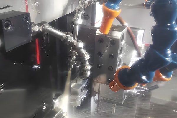 High pressure coolant titanium machining