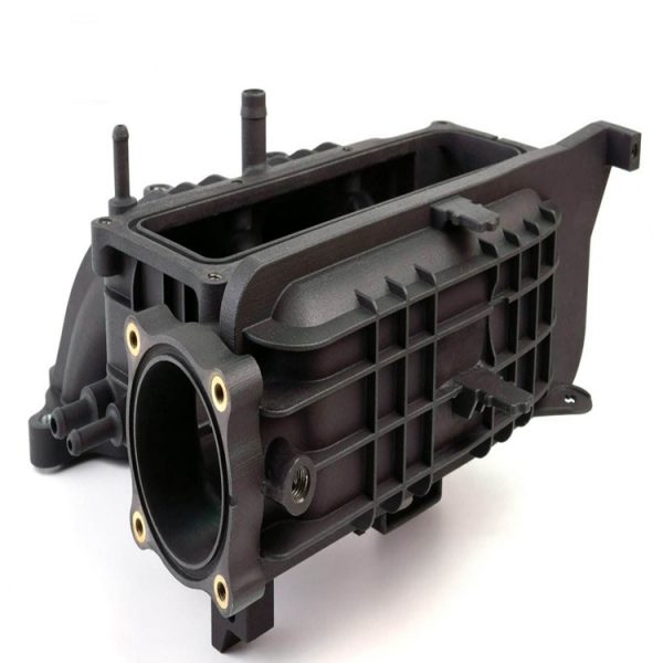 3D printing with insert