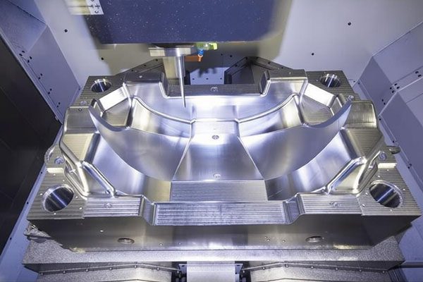 CNC machining process