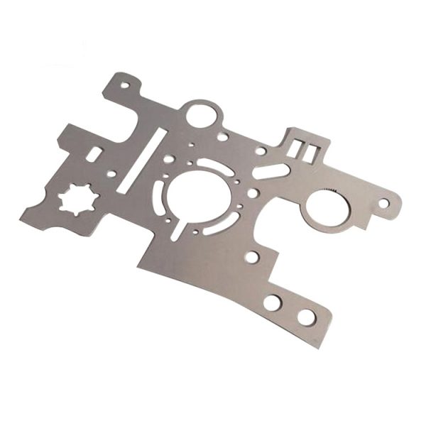 Laser cutting steel sheet